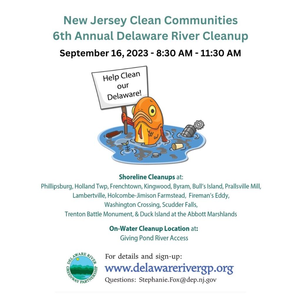 Do Your Part at the 6th Annual Delaware River Clean-up
